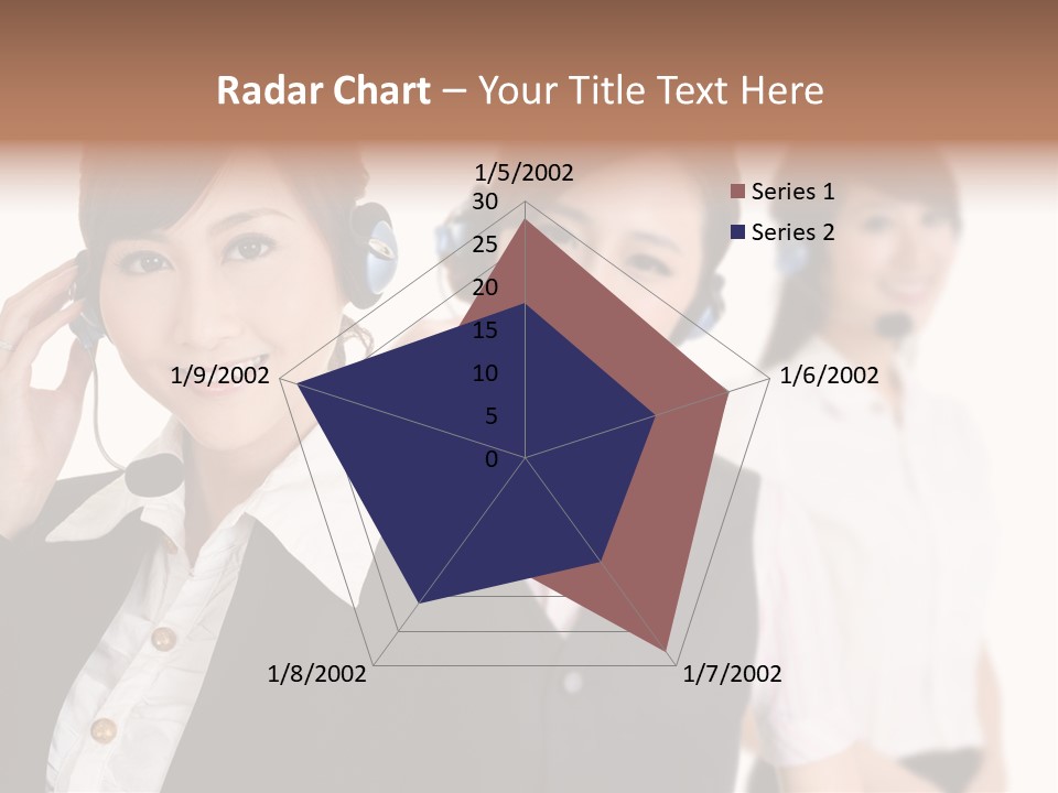 Office Assistant Businesswoman PowerPoint Template