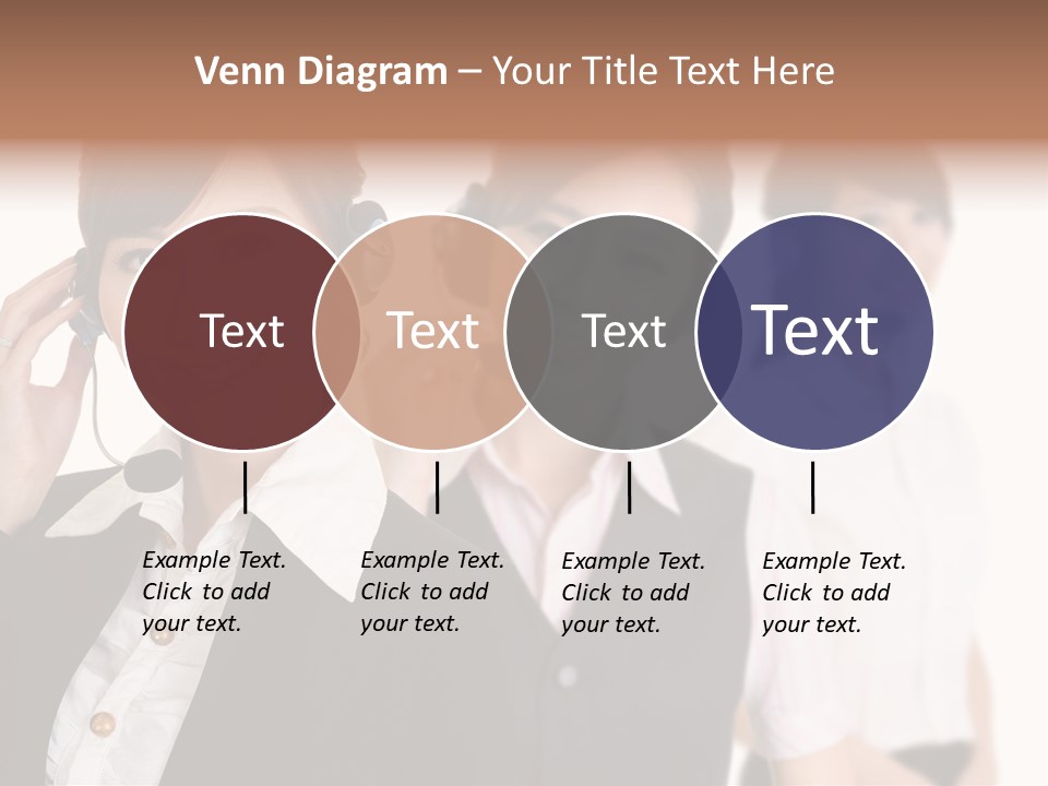 Office Assistant Businesswoman PowerPoint Template