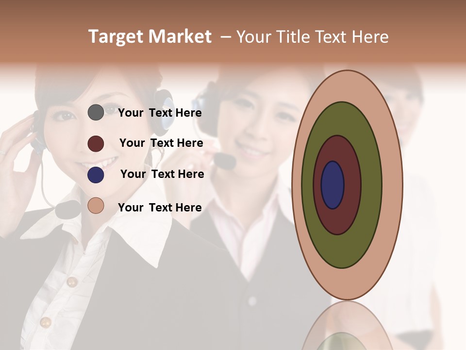 Office Assistant Businesswoman PowerPoint Template