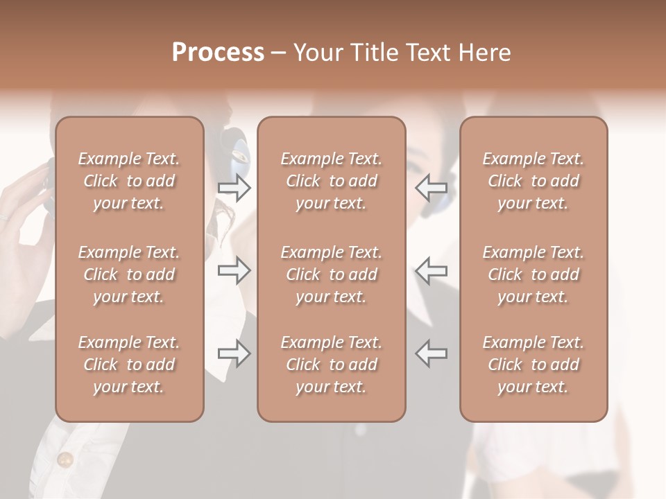 Office Assistant Businesswoman PowerPoint Template