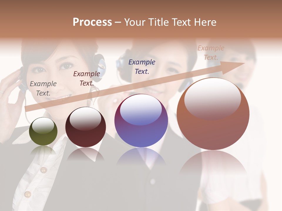 Office Assistant Businesswoman PowerPoint Template