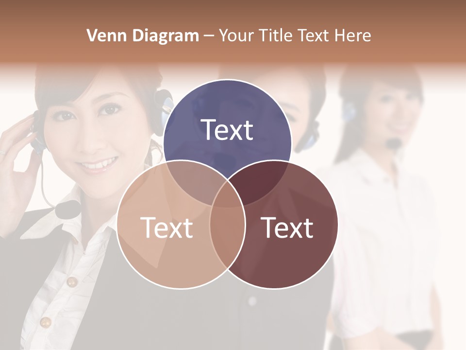 Office Assistant Businesswoman PowerPoint Template