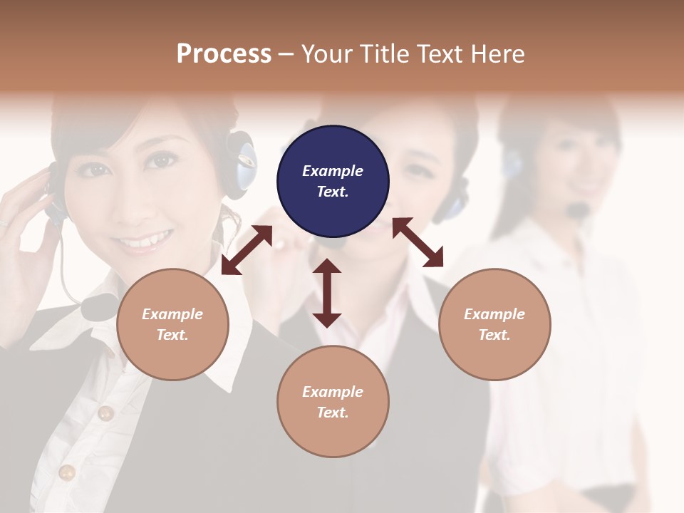 Office Assistant Businesswoman PowerPoint Template
