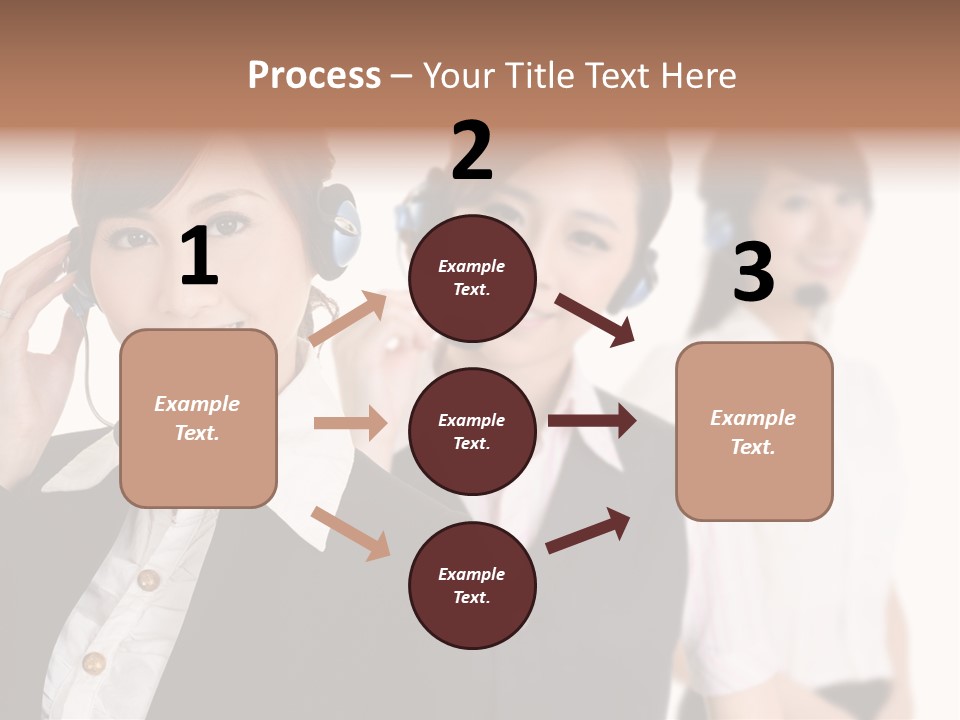 Office Assistant Businesswoman PowerPoint Template