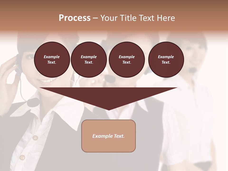 Office Assistant Businesswoman PowerPoint Template