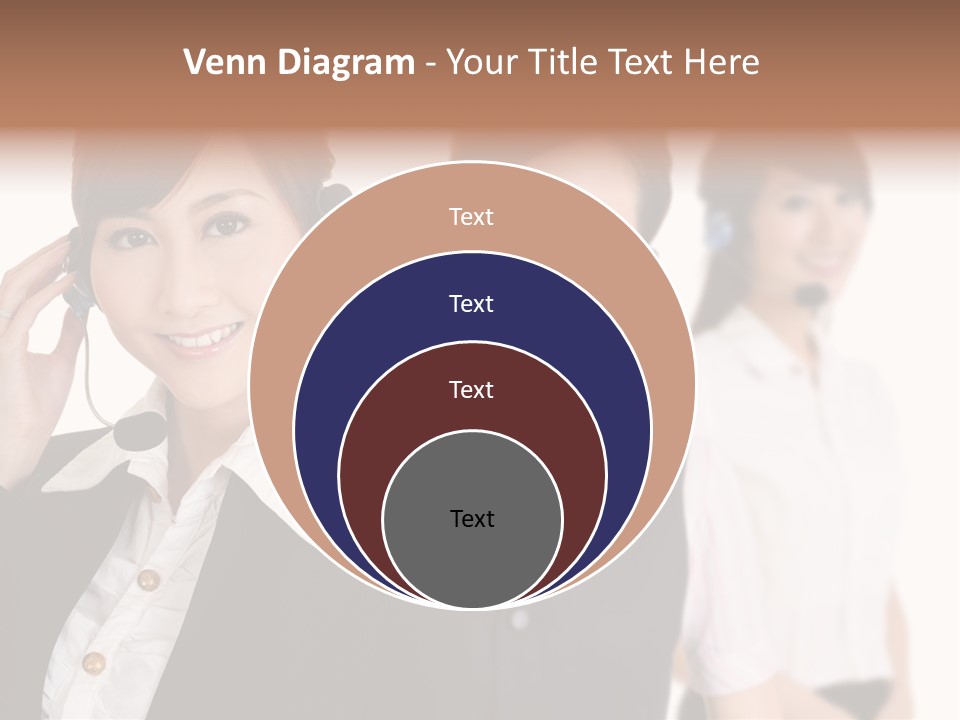 Office Assistant Businesswoman PowerPoint Template