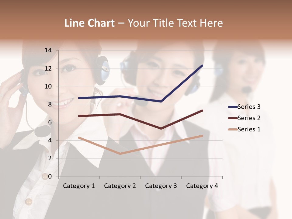 Office Assistant Businesswoman PowerPoint Template