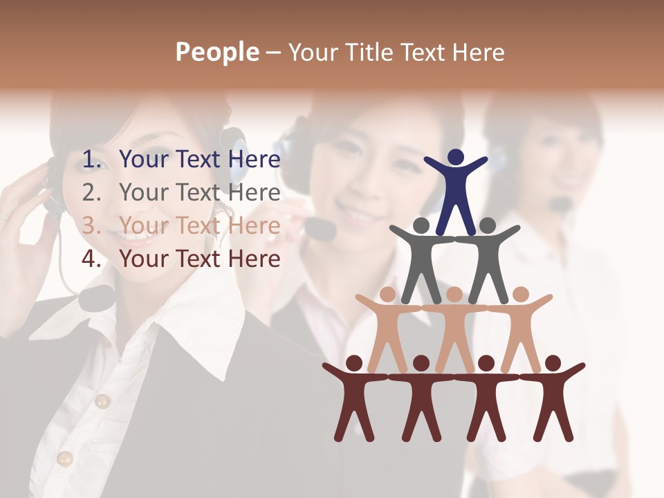 Office Assistant Businesswoman PowerPoint Template