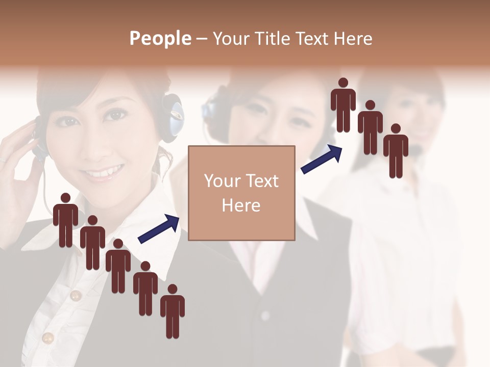 Office Assistant Businesswoman PowerPoint Template