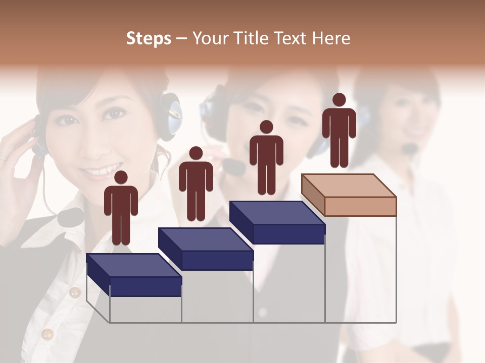 Office Assistant Businesswoman PowerPoint Template