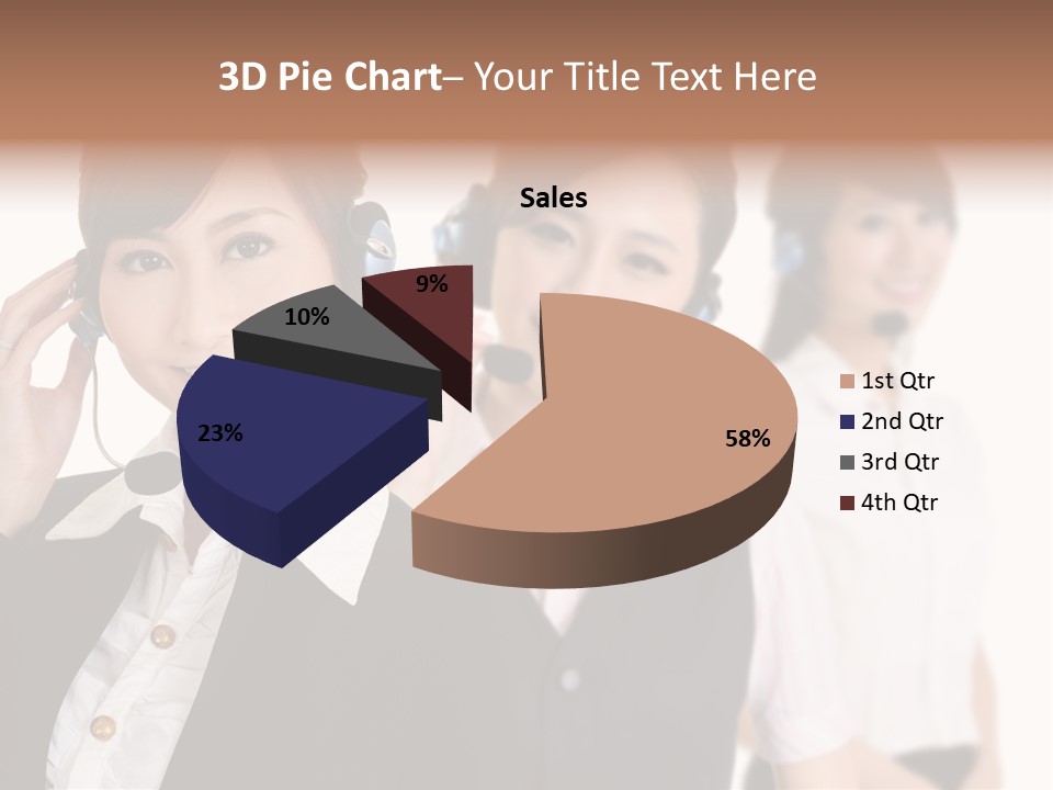 Office Assistant Businesswoman PowerPoint Template