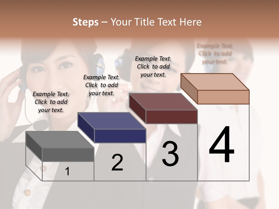 Office Assistant Businesswoman PowerPoint Template