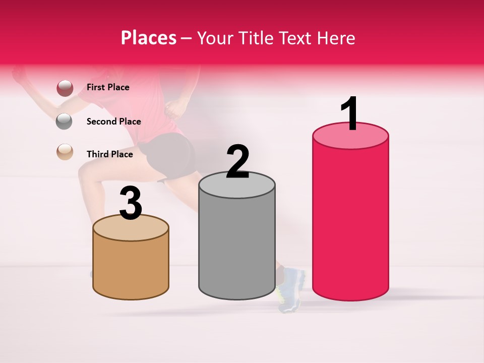 Runner Ambition Start PowerPoint Template