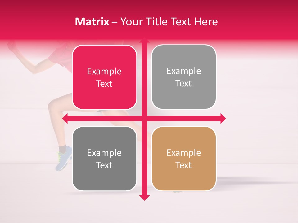 Runner Ambition Start PowerPoint Template