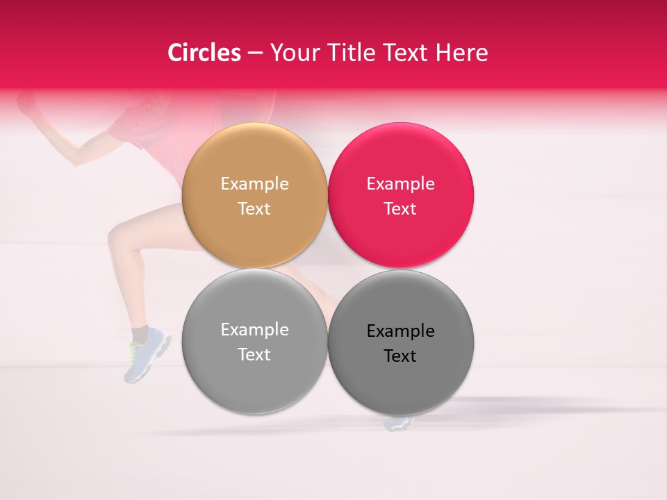 Runner Ambition Start PowerPoint Template