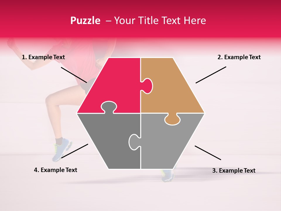 Runner Ambition Start PowerPoint Template