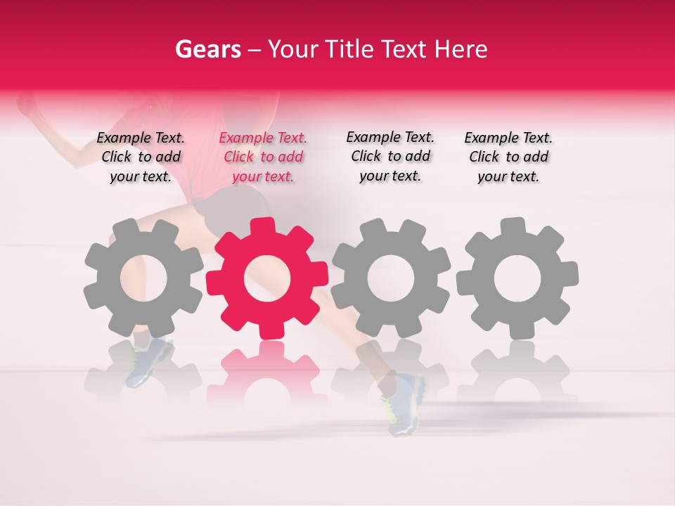 Runner Ambition Start PowerPoint Template