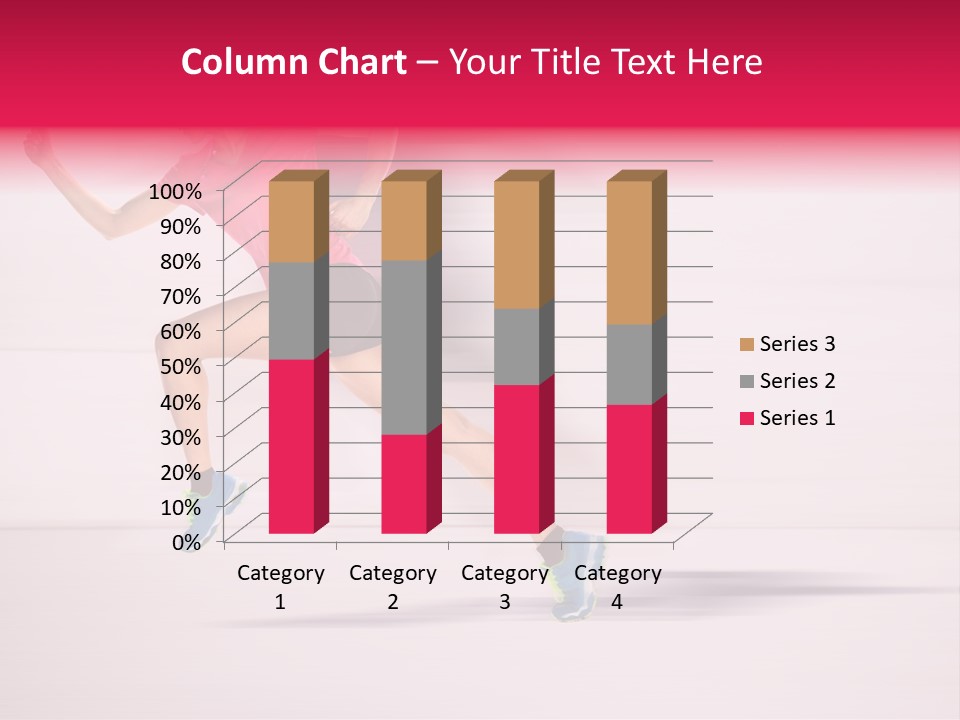 Runner Ambition Start PowerPoint Template
