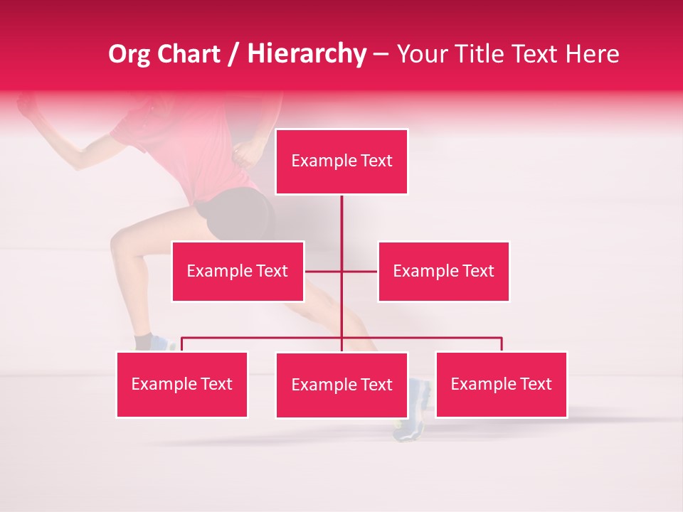 Runner Ambition Start PowerPoint Template