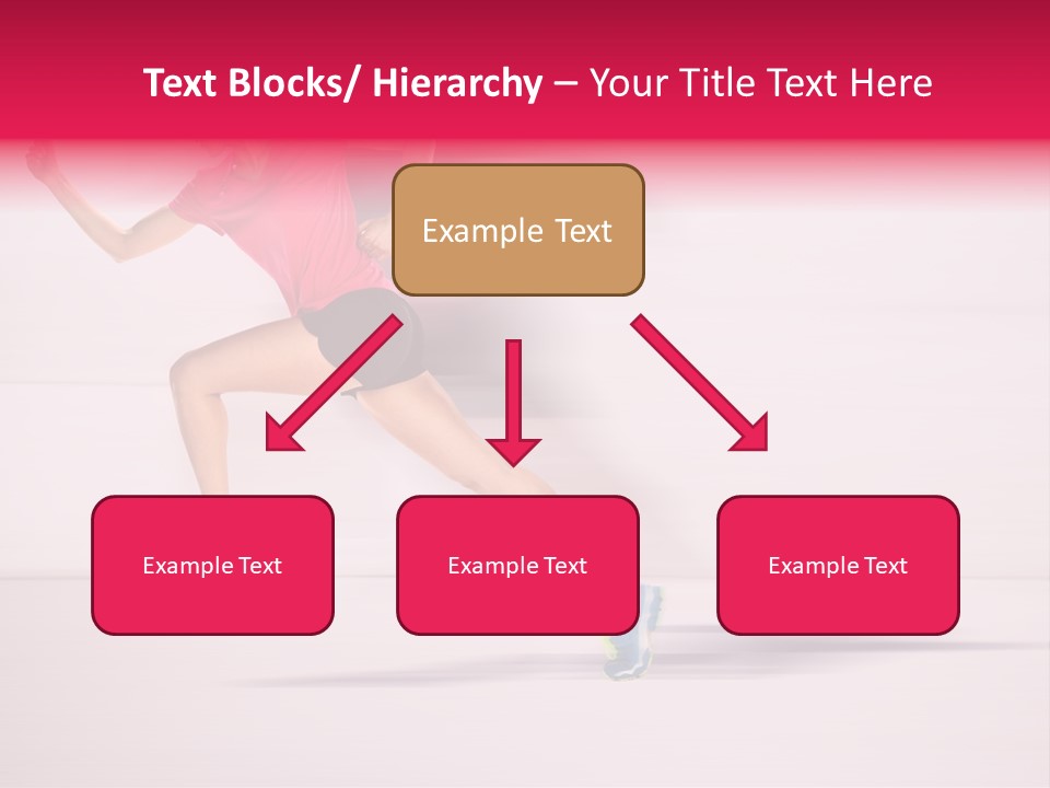 Runner Ambition Start PowerPoint Template