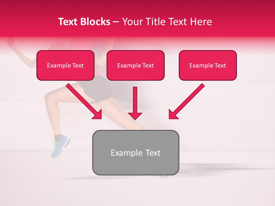 Runner Ambition Start PowerPoint Template