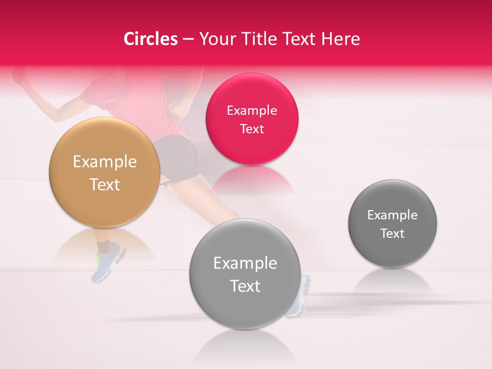 Runner Ambition Start PowerPoint Template