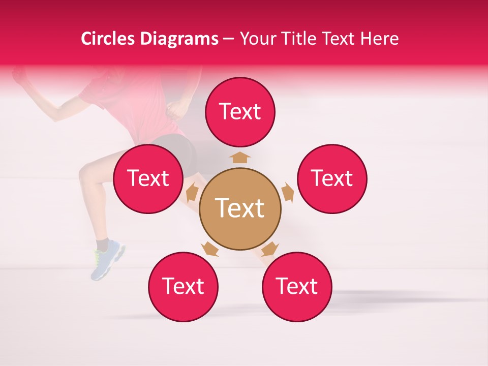 Runner Ambition Start PowerPoint Template