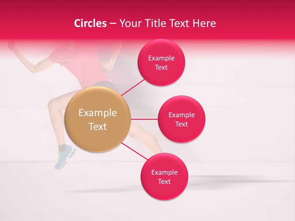 Runner Ambition Start PowerPoint Template