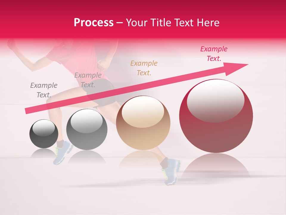 Runner Ambition Start PowerPoint Template