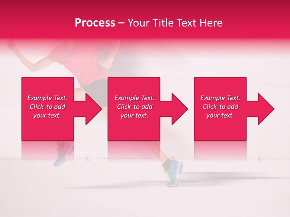 Runner Ambition Start PowerPoint Template