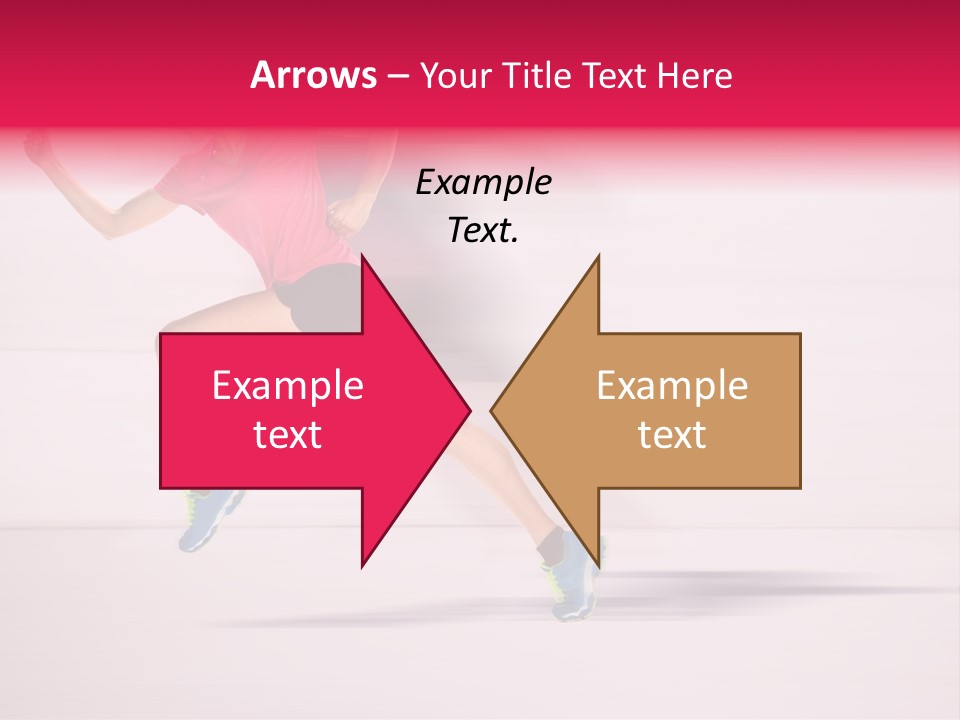 Runner Ambition Start PowerPoint Template