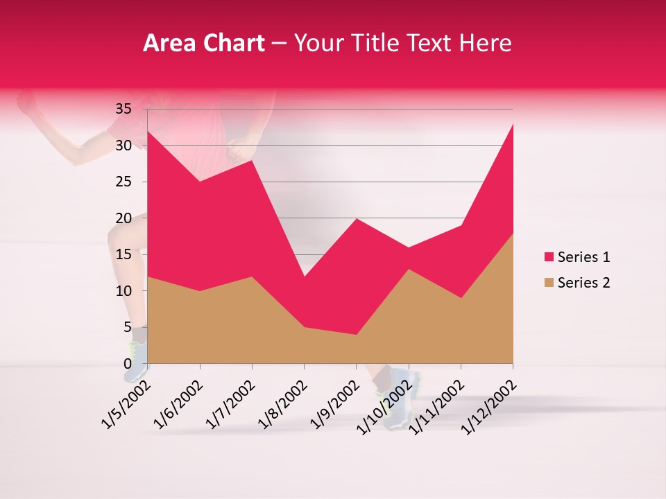 Runner Ambition Start PowerPoint Template