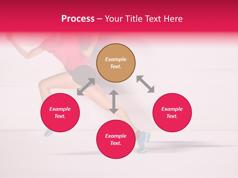 Runner Ambition Start PowerPoint Template