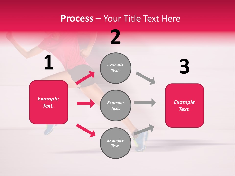 Runner Ambition Start PowerPoint Template