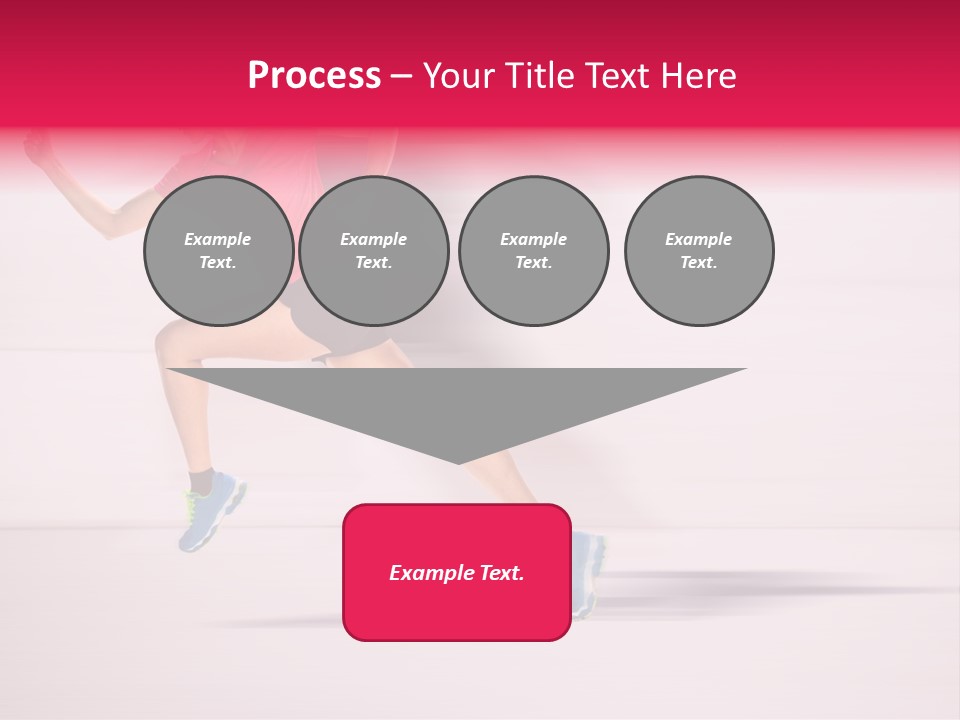 Runner Ambition Start PowerPoint Template