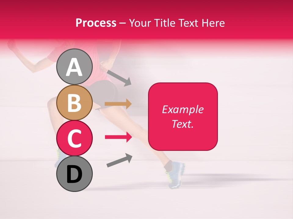 Runner Ambition Start PowerPoint Template