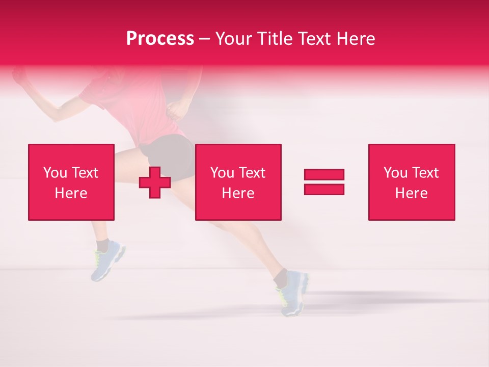 Runner Ambition Start PowerPoint Template