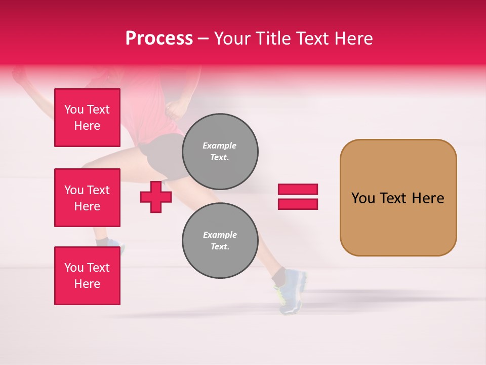 Runner Ambition Start PowerPoint Template