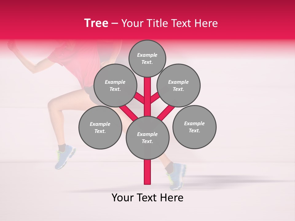 Runner Ambition Start PowerPoint Template
