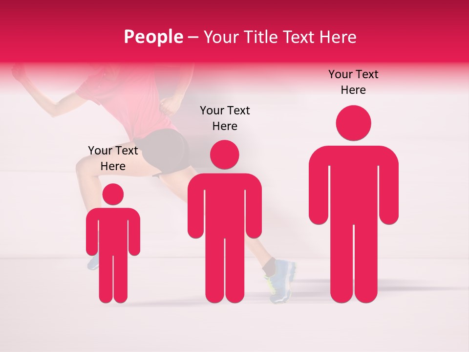 Runner Ambition Start PowerPoint Template