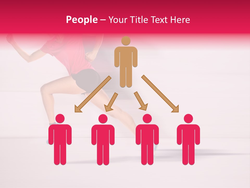 Runner Ambition Start PowerPoint Template