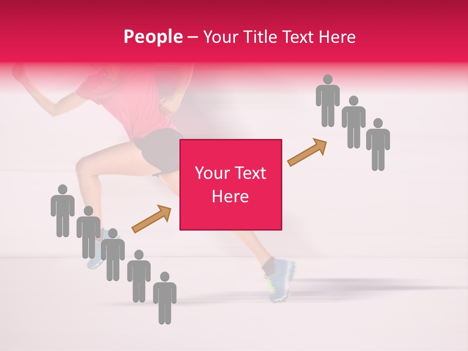 Runner Ambition Start PowerPoint Template