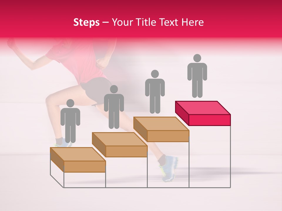 Runner Ambition Start PowerPoint Template