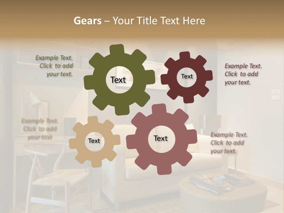 Property Modern Accessories PowerPoint Template