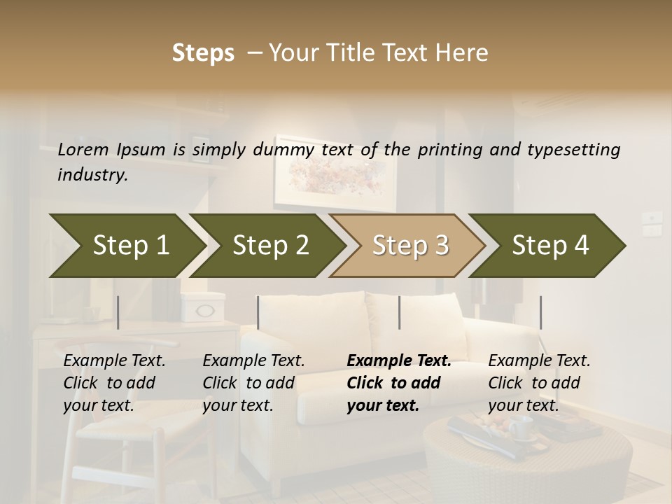 Property Modern Accessories PowerPoint Template