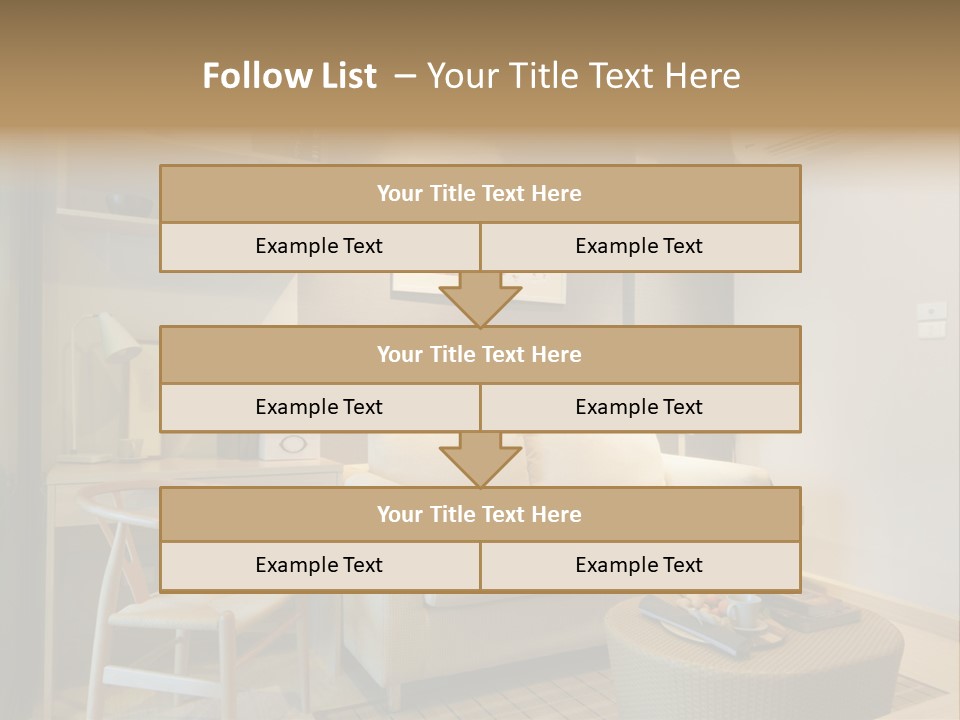 Property Modern Accessories PowerPoint Template