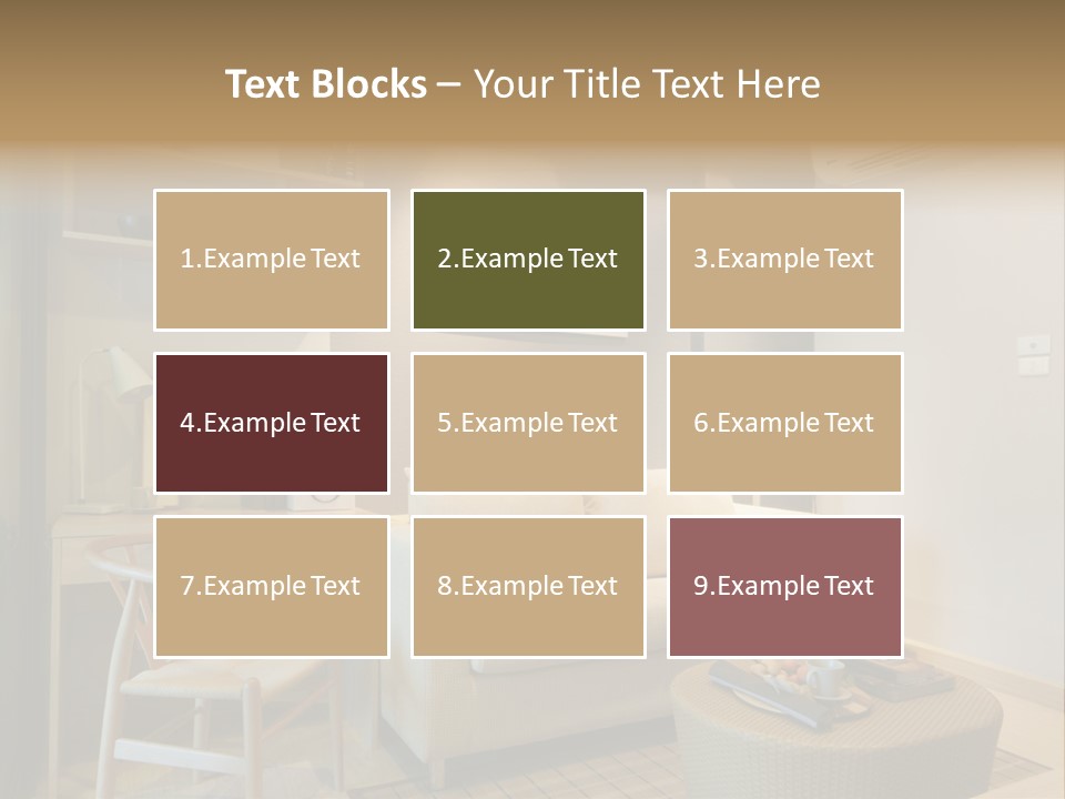 Property Modern Accessories PowerPoint Template