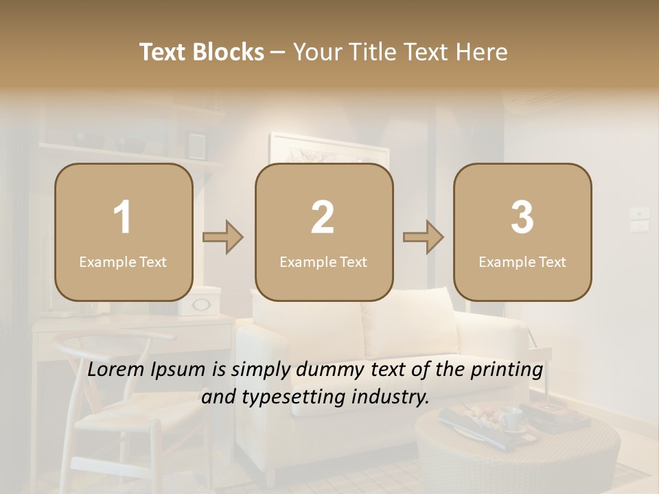 Property Modern Accessories PowerPoint Template