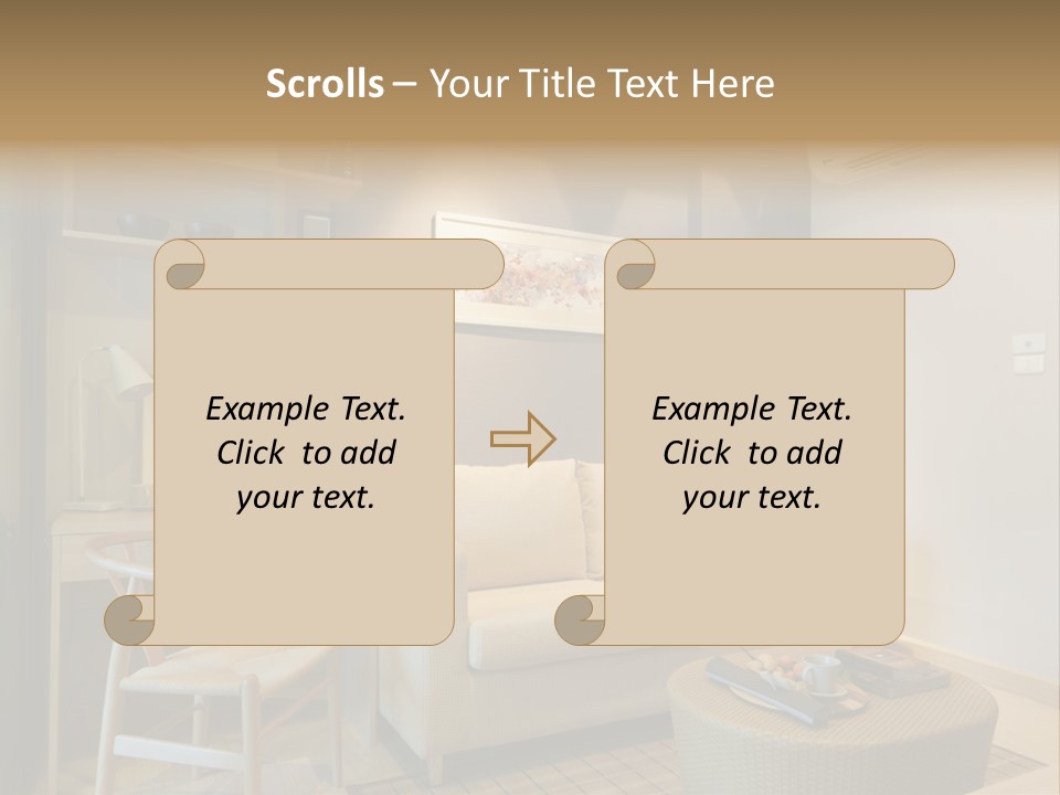 Property Modern Accessories PowerPoint Template