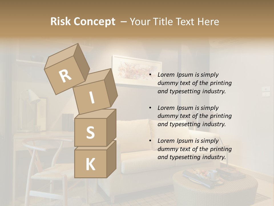 Property Modern Accessories PowerPoint Template